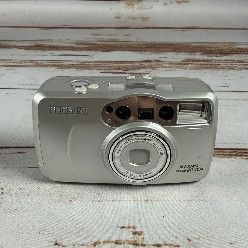 SAMSUNG Maxima Zoom 80 GLM 35mm Camera with Date Imprint Used